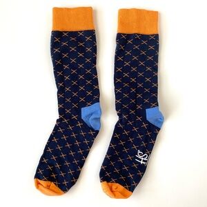 HS By Happy Socks Men's 1 Pair Crew Socks - One Size - New without Tags